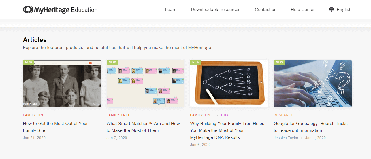 Đánh giá MyHeritageDNA - Cổng Giáo dục của MyHeritage