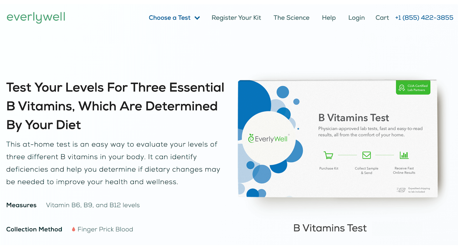 De 5 vitamine B12-tests in voor alle budgetten