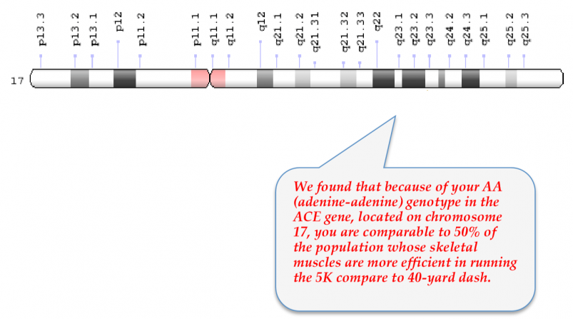 MightyDNA Gene Analysis Report Sample