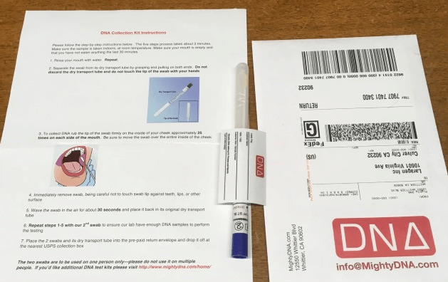 MightyDNA Sample Submission Process