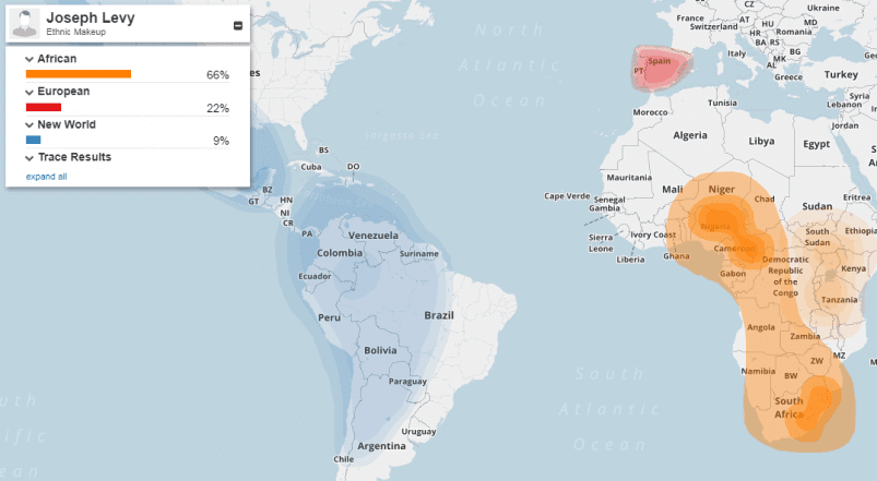 TheGenealogist partners with FamilyTreeDNA to give an ethnic breakdown of your DNA