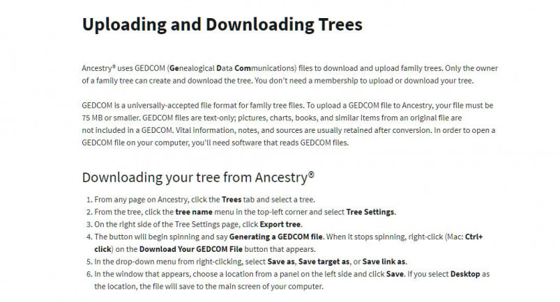 You can download and import any existing family tree data into Legacy 9.0 by downloading a GEDCOM file, saving you lots of time and energy