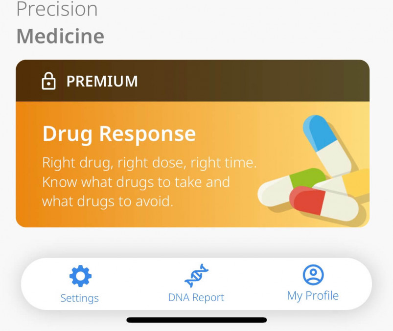 Color DNA's Drug Response Report