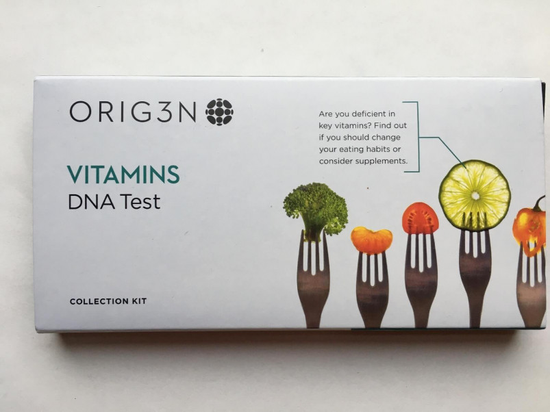 My Orig3n Vitamins test kit