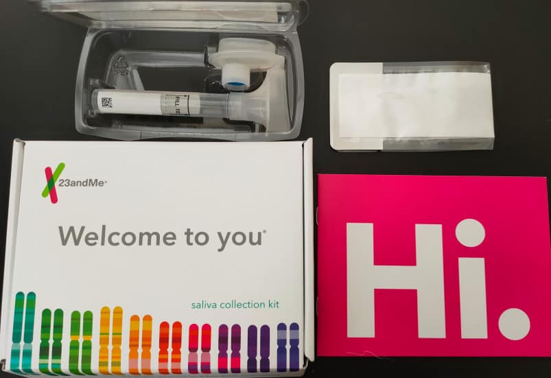 23andMe Saliva Collection Kit