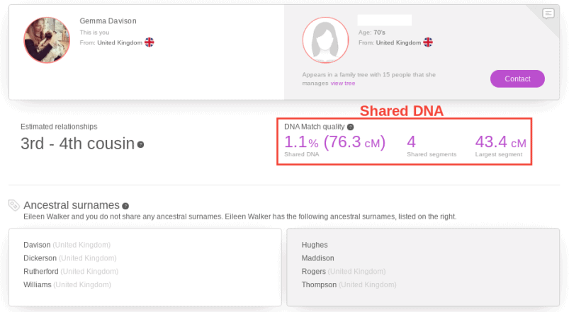 MyHeritage Reviewing DNA Matches
