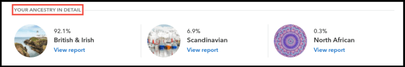 23andMe Ancestry Report Summary