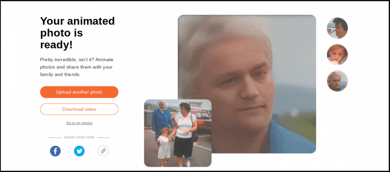 MyHeritage Deep Nostalgia