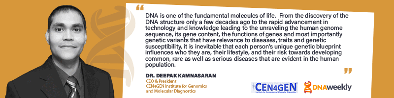 CEN4GEN:  Prioritizing Your Health, Diagnostic and Genome Research Needs